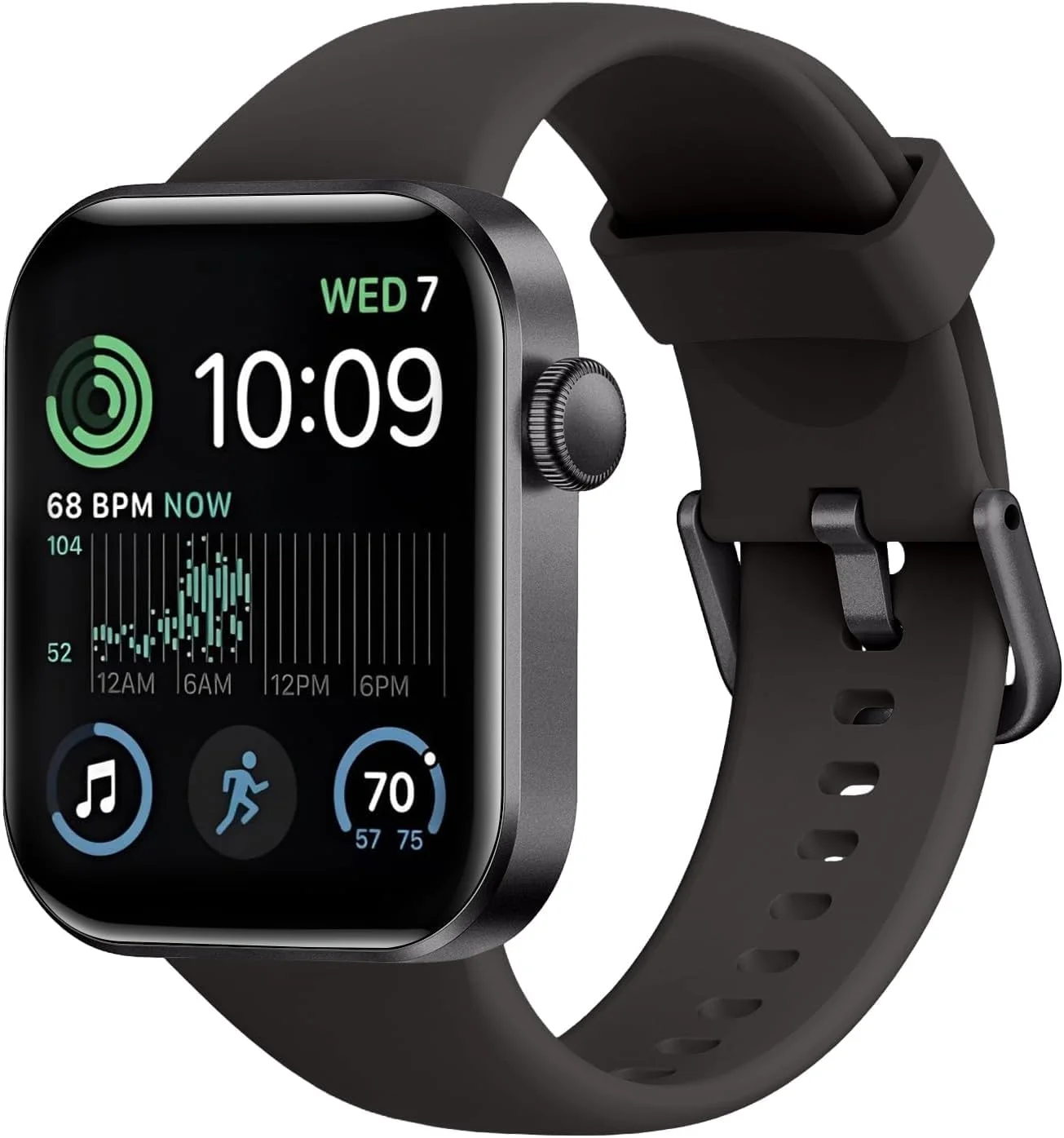 Smartwatch Damen Herren, 1,85" HD-Display Smart Watch mit Telefonfunktion, 140+ Sportmodi Fitness Tracker mit Herzfrequenz SpO2 Schlafmonitor Schrittzähler, IP68 Wasserdicht Fitnessuhr für iOS Android