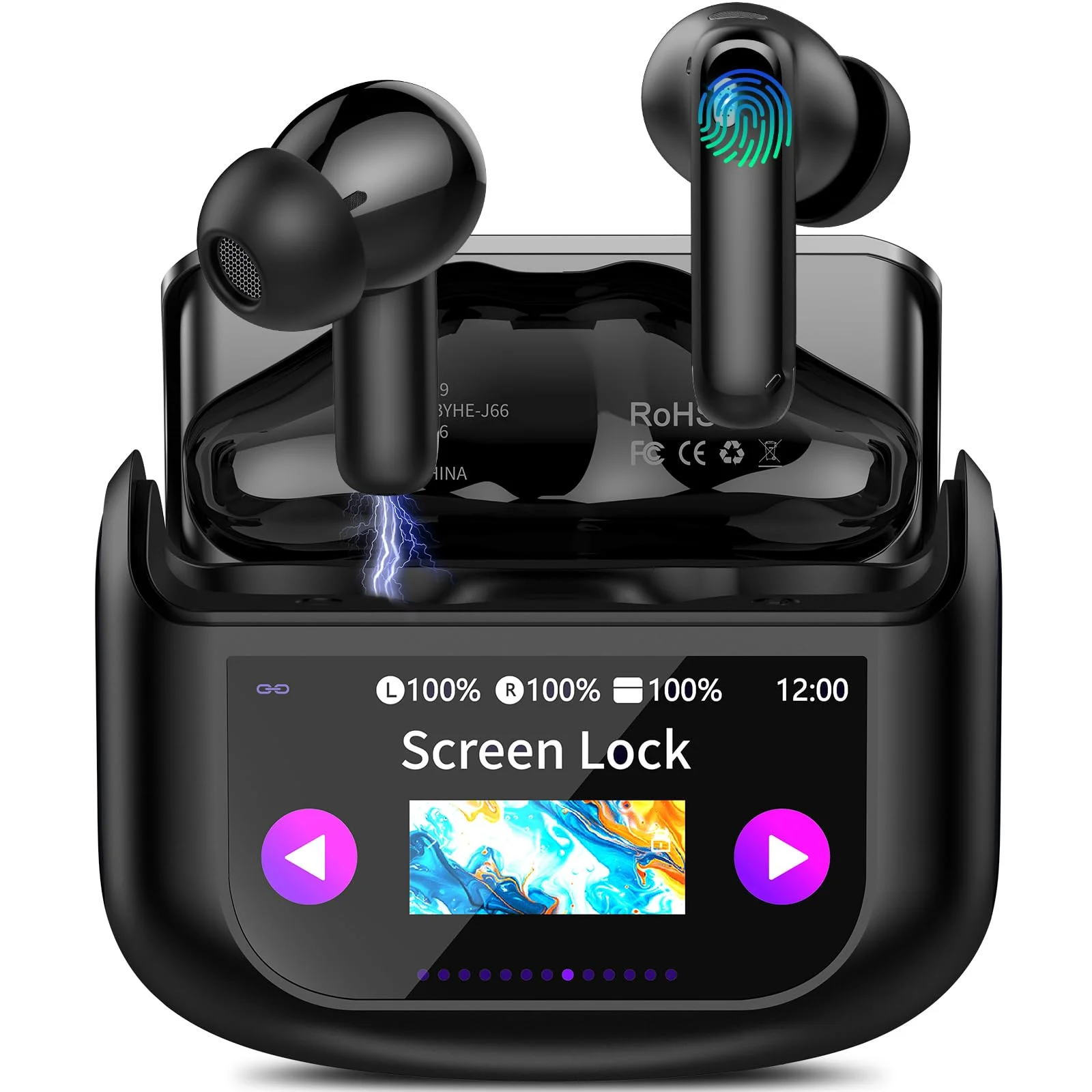 KI Übersetzer Kopfhörer, 3-in-1 Echtzeit Sprachübersetzer Kopfhörer 164 Sprachen mit ANC Mic &amp; App, Bluetooth 5.4 Kopfhörer Übersetzer mit 7 Modi, 48H Übersetzer Ohrhörer für Lernen/Reisen/Business