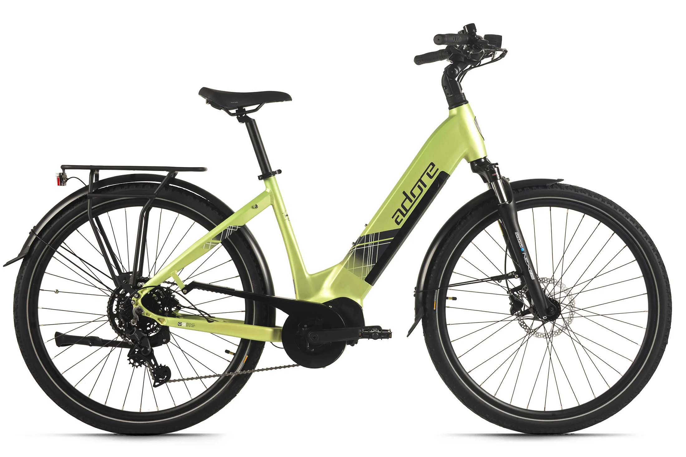 Adore E-Citybike CX-380 28" Lime Green matt
