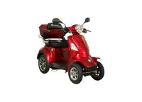 E-Seniorenmobil CL-30ZR-60, Lithium-Akku, 4-Rad, 1000 Watt, Lithium Rot