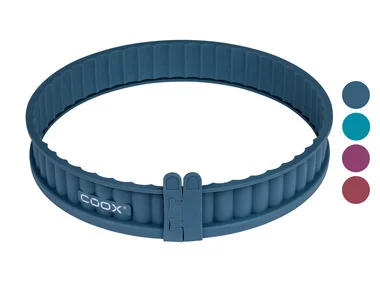 Silikon-Quicheform mit Glasboden Ø 26cm , platzsparend