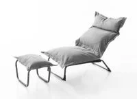 Verstellbarer Stuhl inkl. Hocker