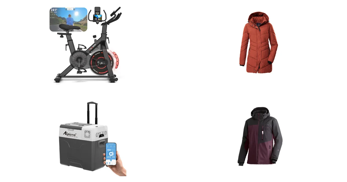 Neue Sport & Freizeit Deals am 30.04.2026: UPGRADE Heimtrainer mit App im Angebot