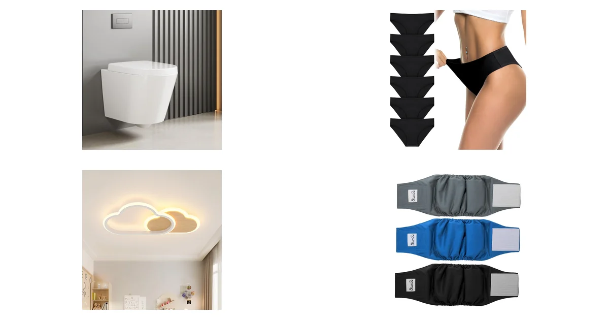 Amazon Blitzangebote 30.04.2026: Hängend WC spülrandloses Wand-WC Set + Flintronic