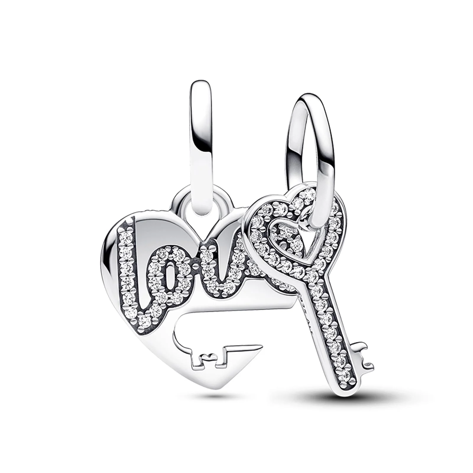 Rimgoris 925 Sterling Silber Charm für Damenarmbänder LIEBE Valentinstag Ewige Liebe Clip Sicherheit kette Baumeln Charms Geschenke