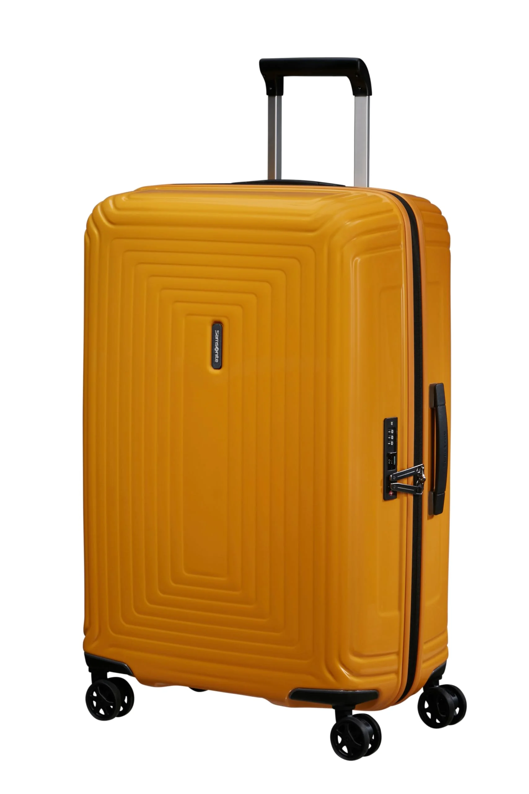 Samsonite Neopulse - Spinner M, Koffer, 69 cm, 74 L, Gelb (Metallic Radiant Yellow)