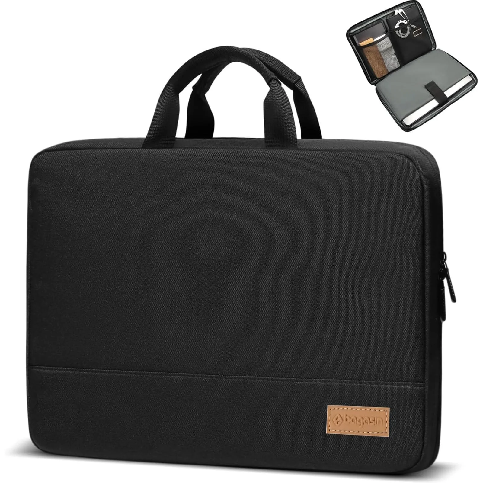 bagasin 11-17 Zoll TSA-Laptop-Schutzhülle, wasserdicht, 4-lagiger Schutz, für MacBook, HP, Dell, Lenovo, Asus
