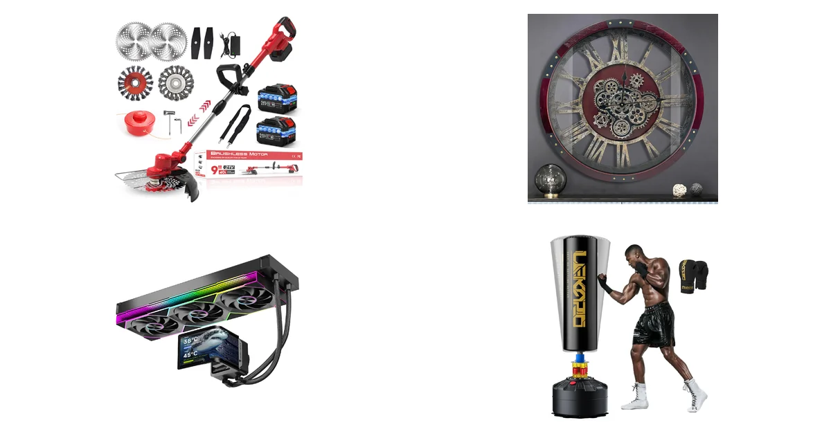 Amazon Blitzangebote heute: Rasentrimmer Akku + Unkrautbürste 21V-4,0Ah Rase, 02.05.2026