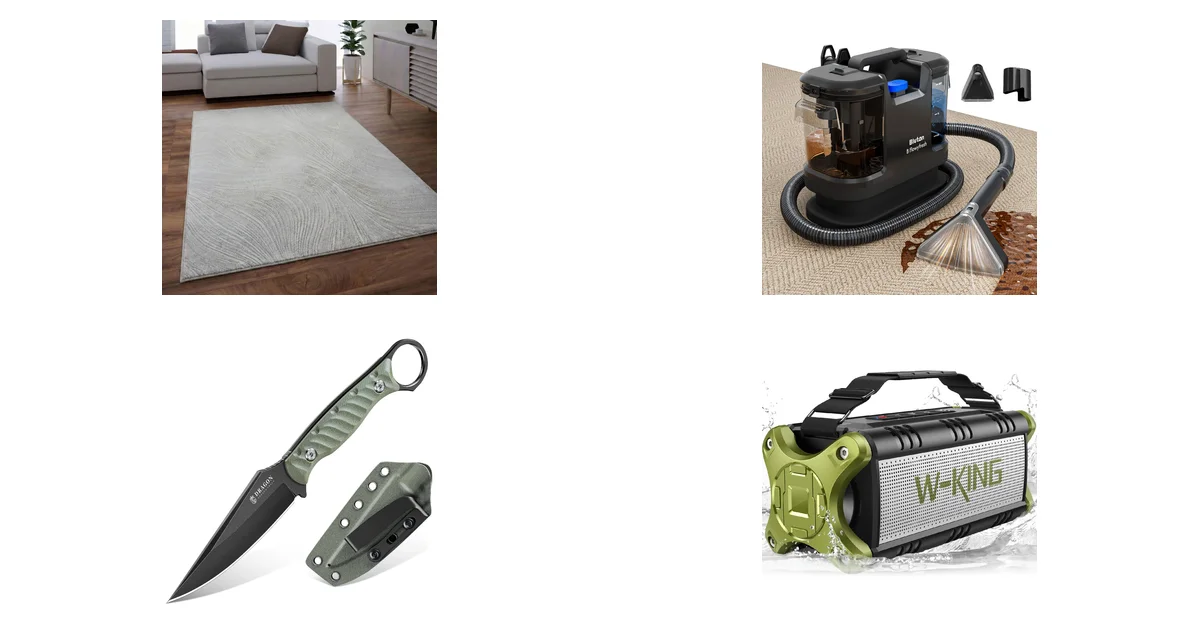 Blitzangebot am 03.05.2026: VIMODA Teppich und Blutan B Waschsauger bis 28€ Ersparnis