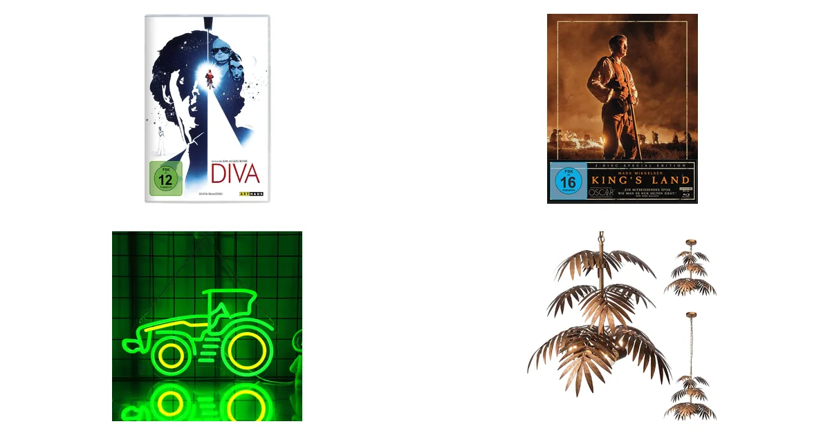 Neue Elektronik Deals 03.05.2026: Diva Digital Remastered & King's Land Mediabook 4K