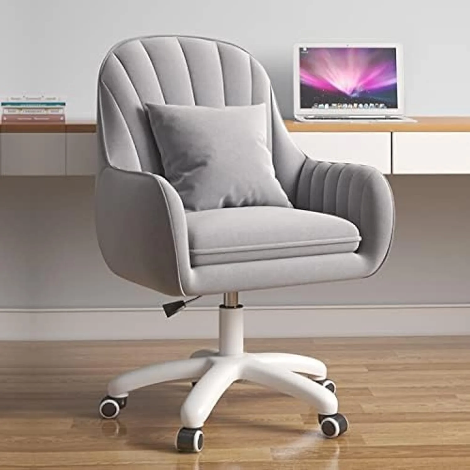 HDHNBA Nette Bürostuhl Home Computer Stühle Einstellbare Aufgabe Stühle Moderne Bürostuhl Make-up Stuhl 360 ° Swivel Computer