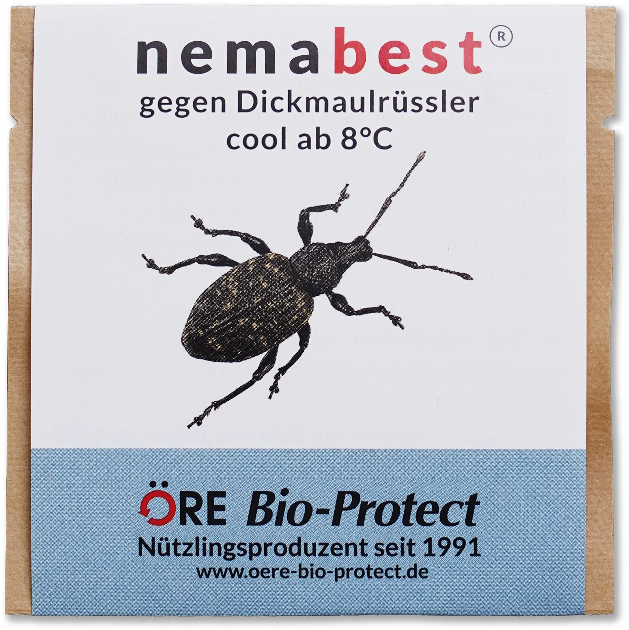 nemabest® cool HB+SF Nematoden zur Bekämpfung des Dickmaulrüsslers - 250 Mio. für 500m²
