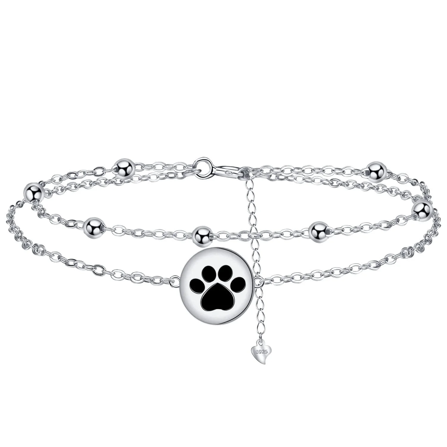 J.MUEN Damen Armbänder Silber 925, Geburtstag Muttertag Weihnachten Geschenk für Mama Ehefrau Freundin