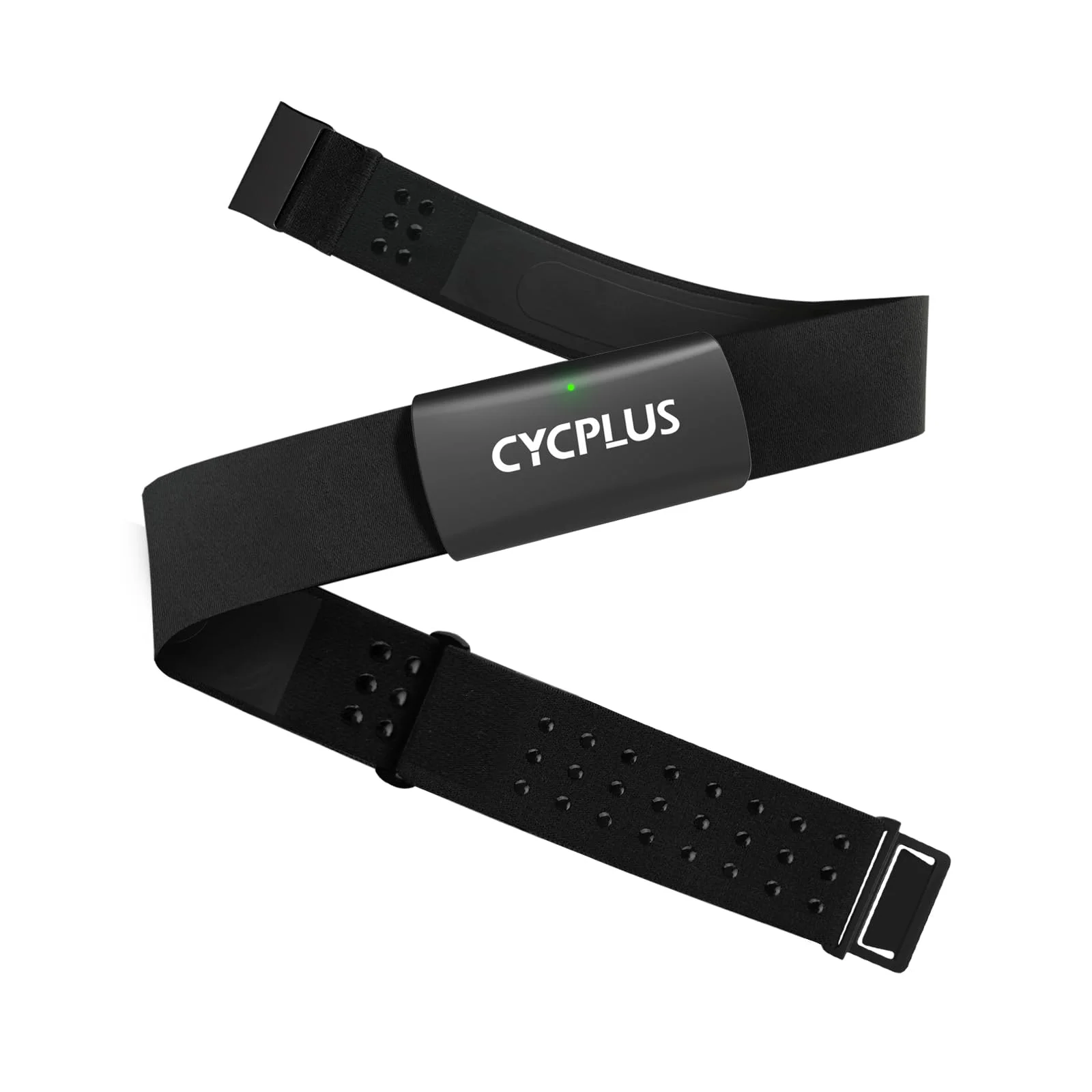 CYCPLUS H2Pro Brustgurt Herzfrequenzmesser, Bluetooth & ANT+ HR-Sensor mit 500h Batterielaufzeit, IPX7 Wasserdicht & Staubdicht, Kompatibel mit Strava/CYCPLUS App