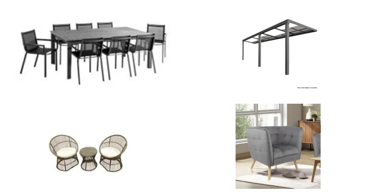 Norma24.de Deals am 06.05.2026: 9tlg Esstisch-Set & Veranda Slide-roof stark reduziert