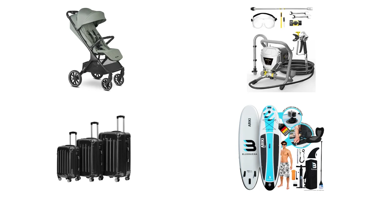 Neu heute bei Amazon: Easywalker Jackey² XL Reisebuggy 0-22 kg am 06.05.2026