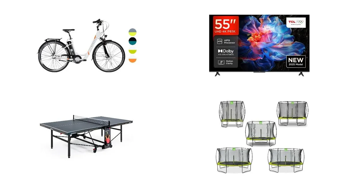 Lidl.de Deals am 06.05.2026: E-Bike City Z510 und 55P61K TV im Angebot