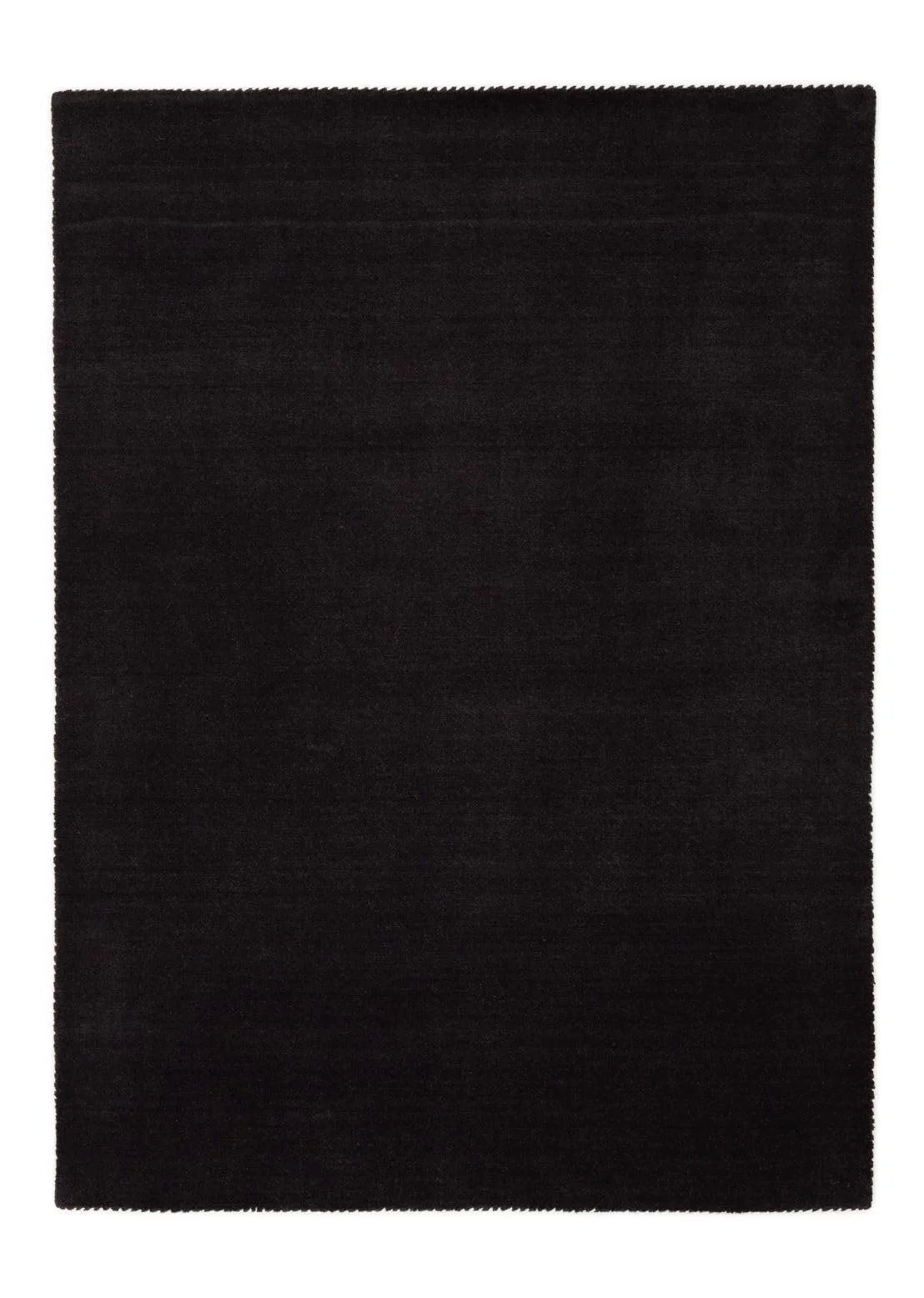 carpetfine handgefertigter Wollteppich Gabbeh Lola Dunkelgrau 160x230 cm Weich, Hochwertig, Zeitlos | Reine Schurwolle für Gemütlichkeit & Eleganz im Wohn- und Schlafzimmer