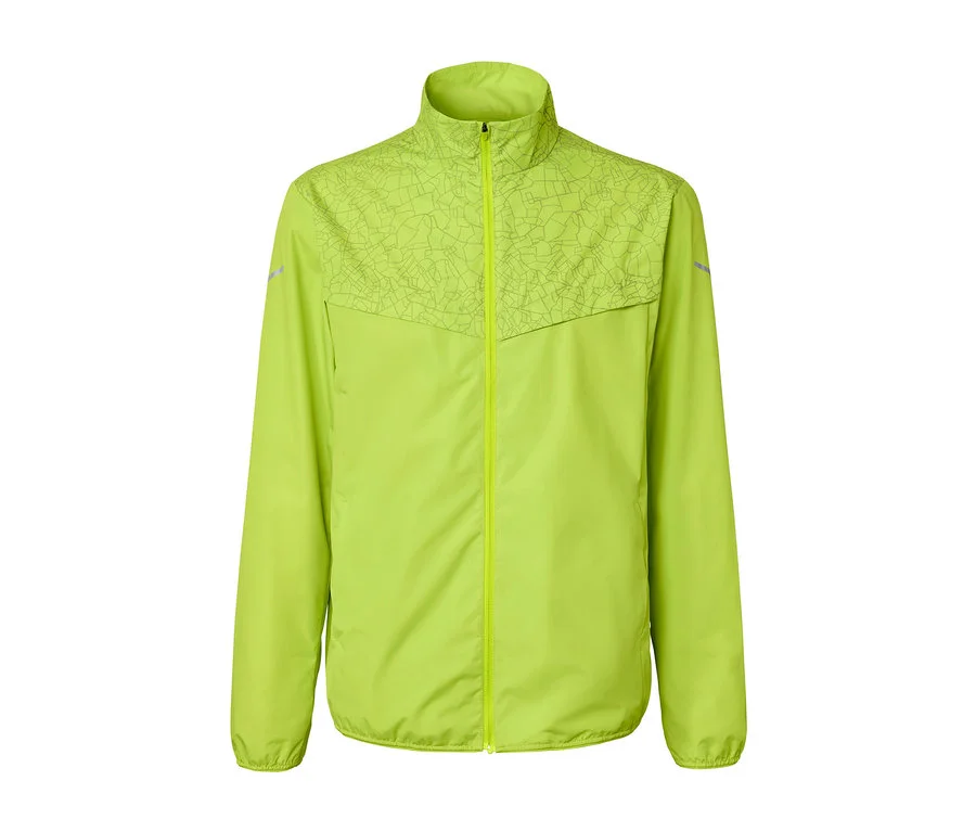 Windprotection-Laufjacke, neonlime
