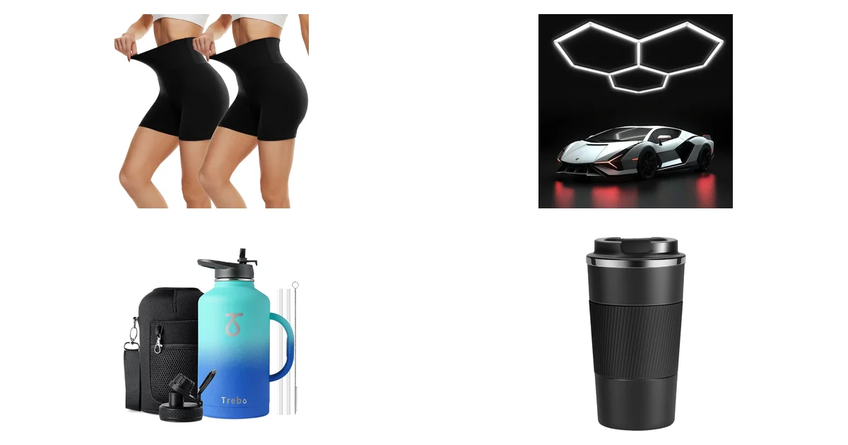 Top-Angebote bei Amazon am 07.05.2026: DDOBB Radlerhose Damen und LED Deckenleuchte 14400