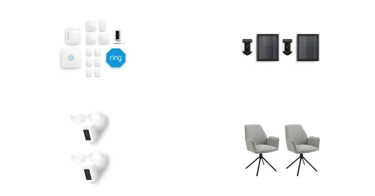 Ring Alarm XL inkl. Innenkamera und Spotlight Cam Plus Solar am 07.05.2026 reduziert auf