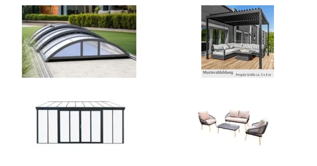 Norma24.de Deals 07.05.2026: Adèle Poolüberdachung & Bioklimatische Pergola stark