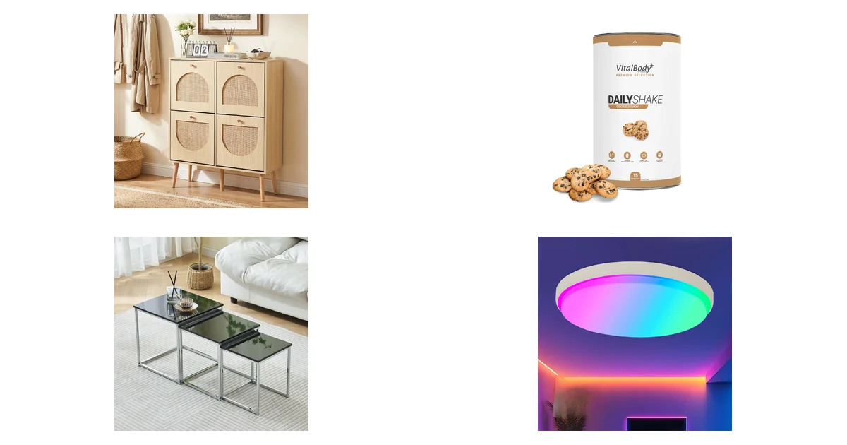 Top-Angebote am 07.05.2026: HOKEEPER Schuhschrank Schmal und DailyShake Cookie Dough 450 g