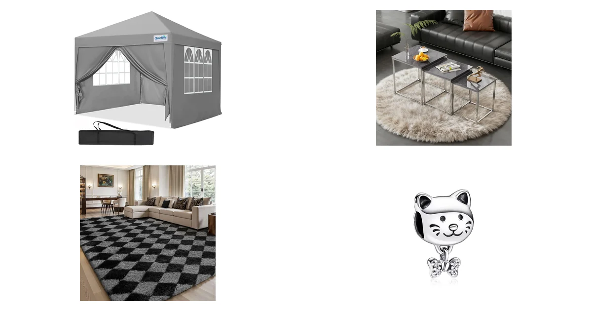 Quictent Pavillon 2.4x2.4m mit 4 Seitenteilen Blitzangebot 07.05.2026