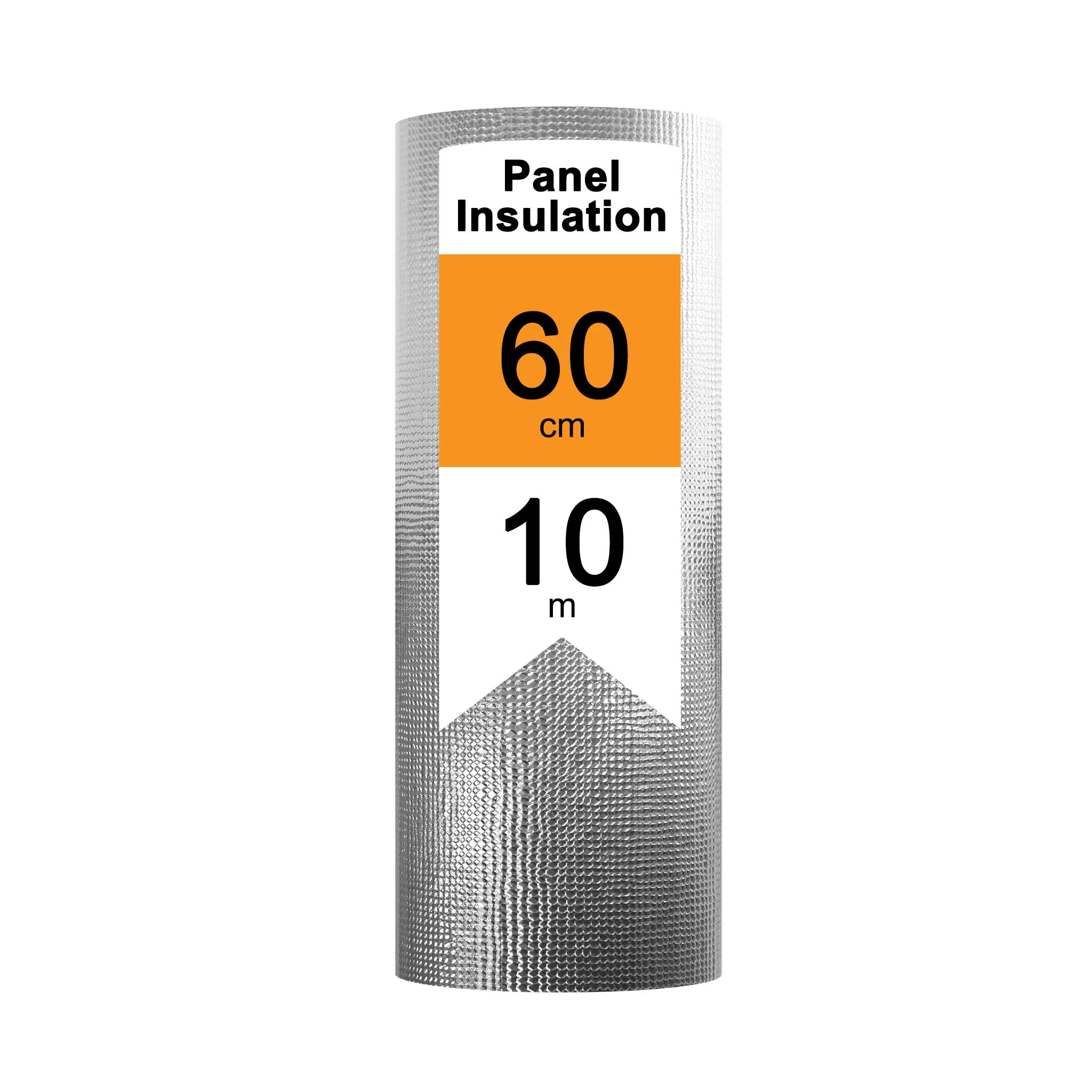 YRHome 6㎡ Isolierfolie Dämmfolie Reflexionsfolie 0.6x10m Heizung Alu Isoliertapete Aluminium Heizkörper Thermofolie 3-4mm Dicke Isolierungsfolie Wärmehaltung Wärmedämmung
