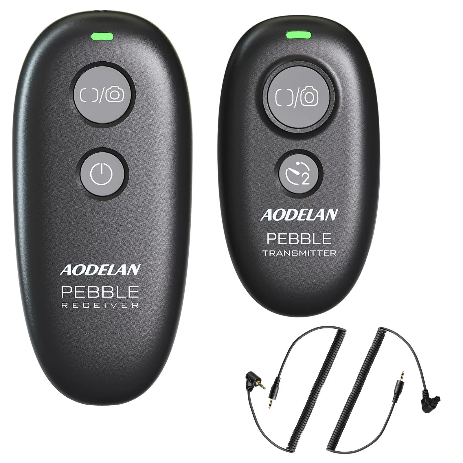 AODELAN drahtlose Fernbedienung Kabellose Fernauslöser for Canon EOS R6, EOS R, ROS RP, 2000D, 250D, 5D, 6D Mark II, 7D Mark II, 90D, 760D, 750D, 700D, 600D; Olympus OM-D E-M1 Mark II