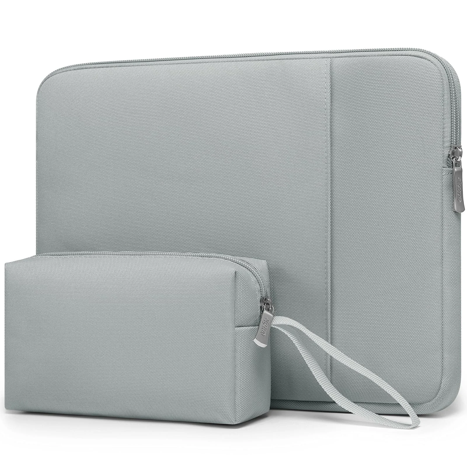 HYZUO 13,3-14 Zoll Laptophülle Tasche Set für MacBook Pro 14 M5/M4/M3/M2/M1 A3426 A3427, MacBook Air/Pro 13,3, 13,5"-13,8" Surface Book/Laptop, Schutzhülle für 13,3" HP Dell Lenovo Asus, Stein Grau