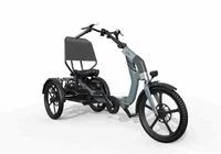 Caboocargo Dreirad E-Bike Chill, blau