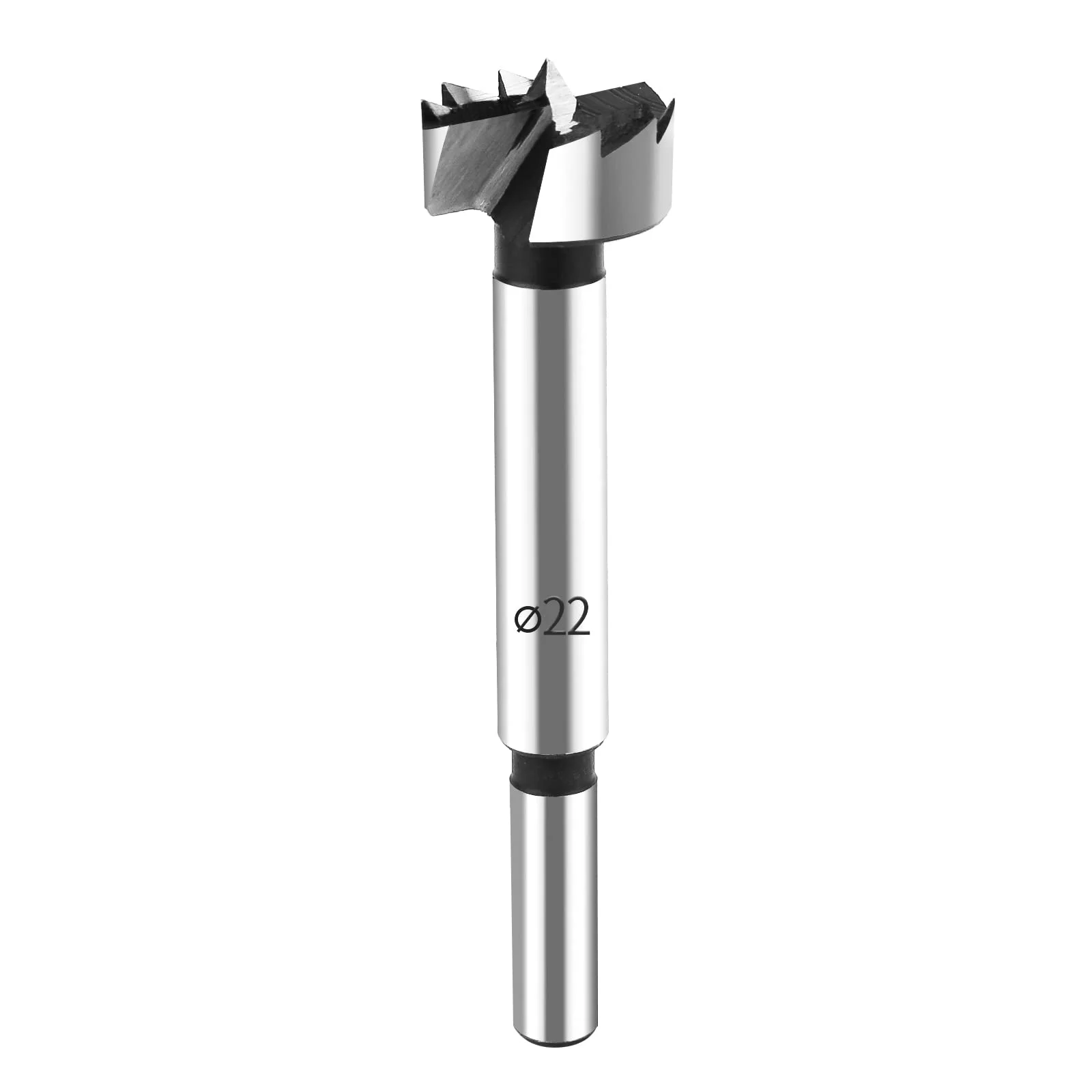 HPHOPE Professional Forstnerbohrer 22mm für Holz, Forstner Bits Ø 22mm, Länge 90mm, Bohraufsätze mit Rundschaft