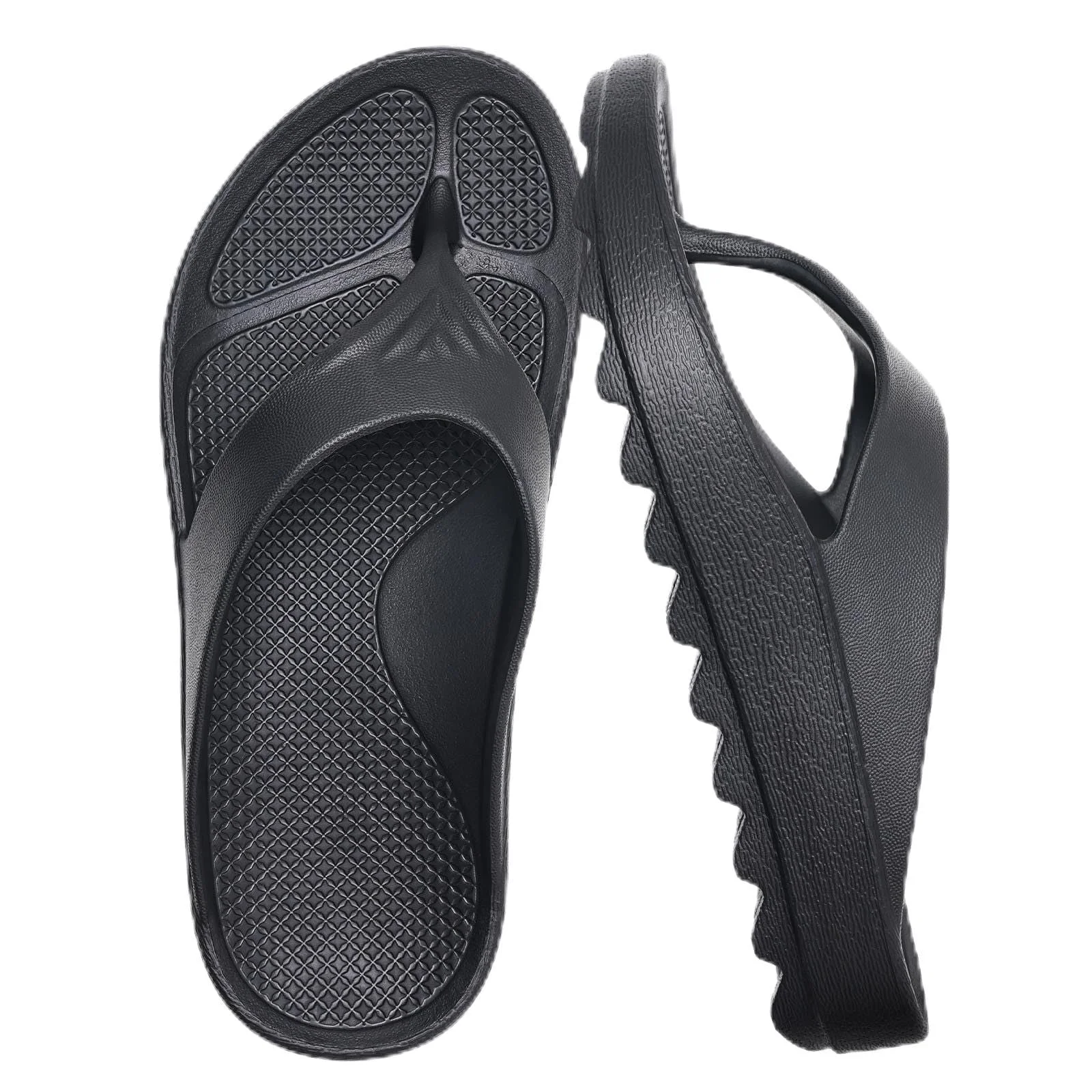 VIVASUN Flip Flops Damen Badelatschen Mittelfußstütze Zehentrenner Sandalen Komfortable Badeschuhe Rutschfest Badeschlappen Orthopädische Sandalen mit Fußgewölbestütze