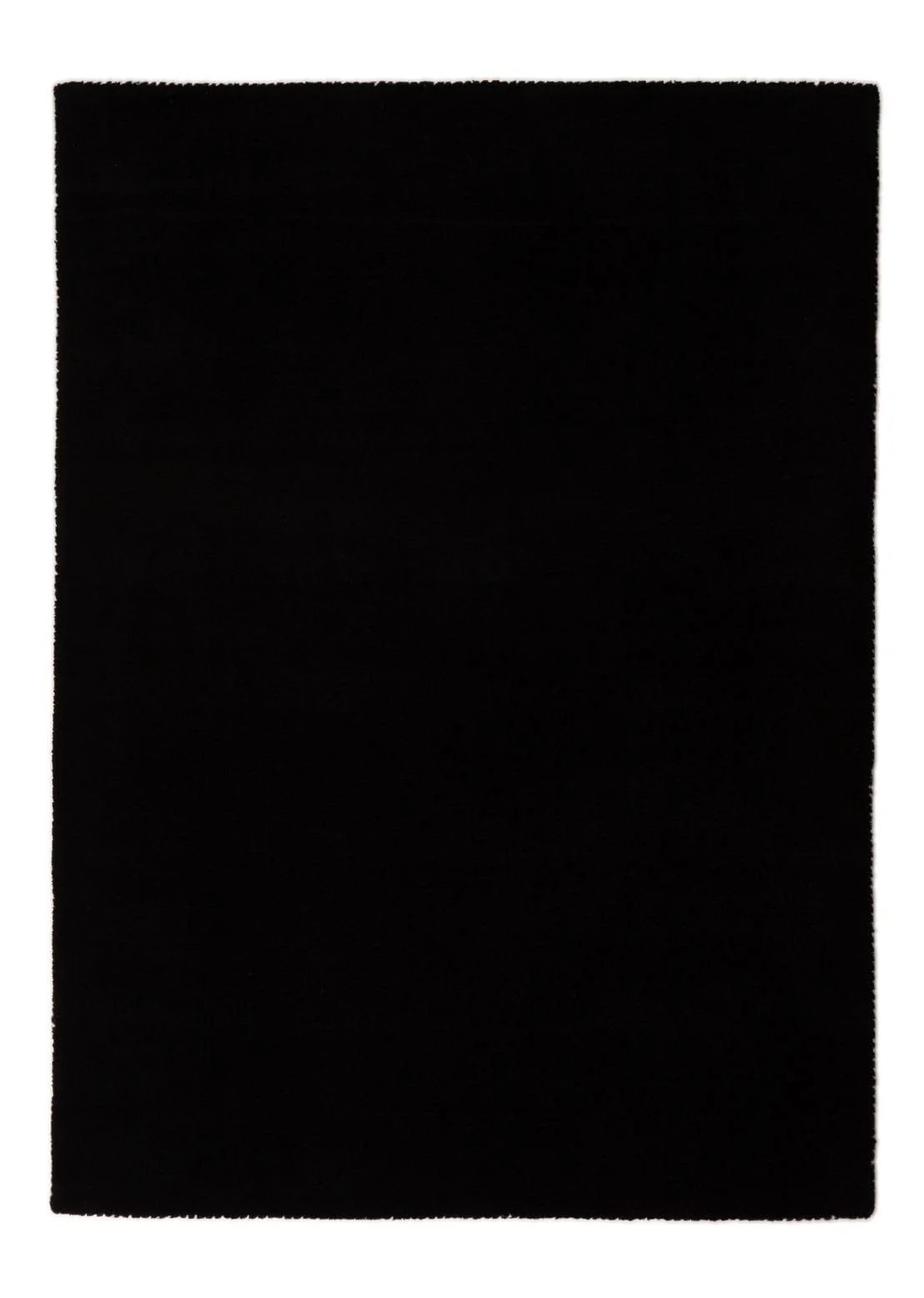 carpetfine handgefertigter Wollteppich Gabbeh Lola Schwarz 160x230 cm Weich, Hochwertig, Zeitlos | Reine Schurwolle für Gemütlichkeit & Eleganz im Wohn- und Schlafzimmer