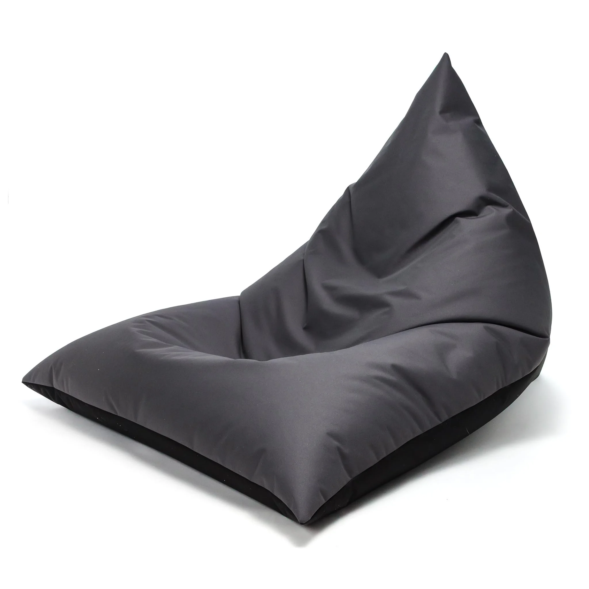 Ecopuf wetterfester Outdoor Sitzsack Lazy M - Bean Bag mit EPS-Perlenfüllung, schmutzabweisend und reißfest – ideal für Garten, Terrasse und Balkon – bequem & langlebig