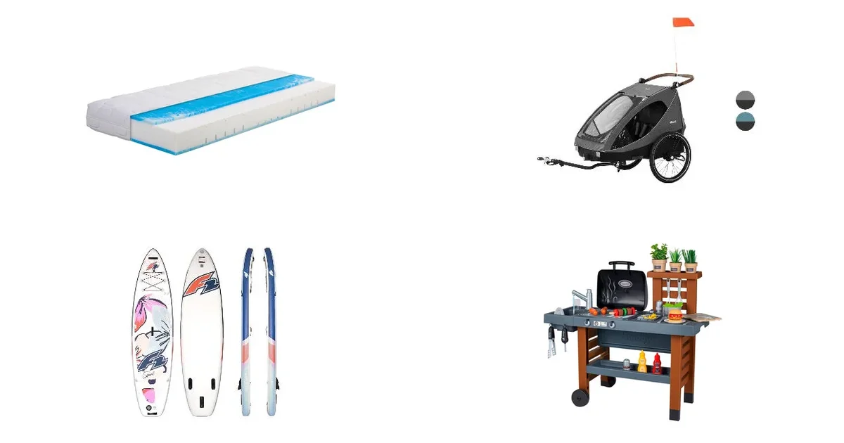 Lidl.de Deals am 10.05.2026: BeCo 7-Zonen Komfortschaum-Matratze Ortho-Dynamic & Dryk Duo