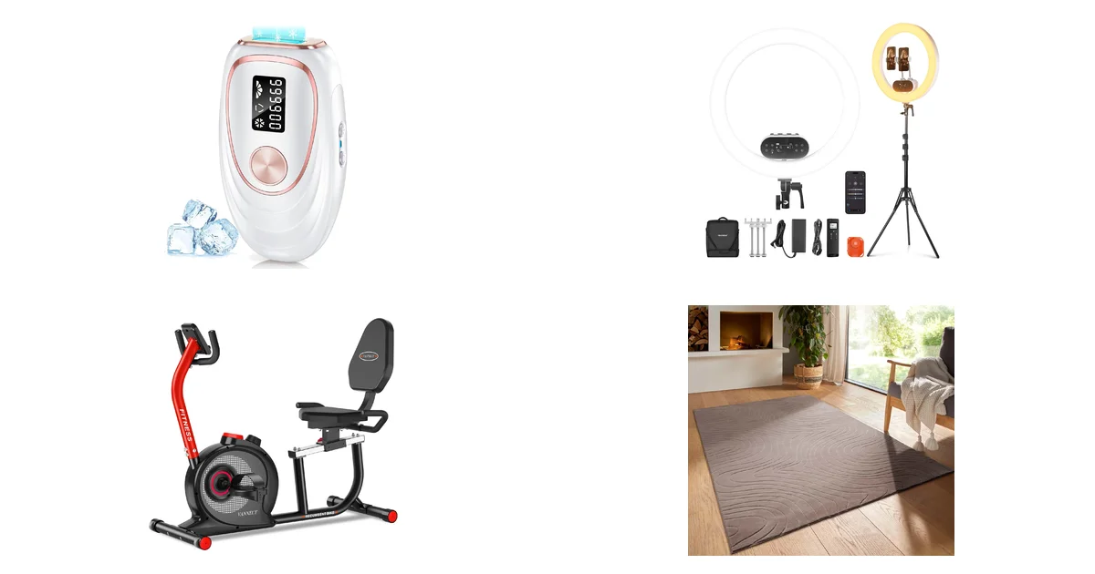 Haarlosy IPL Geräte Haarentfernung Kühlfunktion 10.05.2026 Top-Deals 58% Rabatt