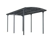 Wohnmobil Carport aus Aluminium, ca. 760 x 360 x 360 cm - Anthrazit