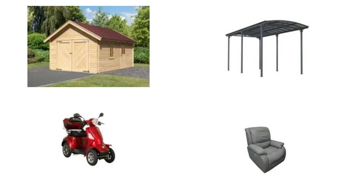 Norma24.de Angebote 11.05.2026: Blockhausgarage 40 mm & Wohnmobil Carport bis -70%