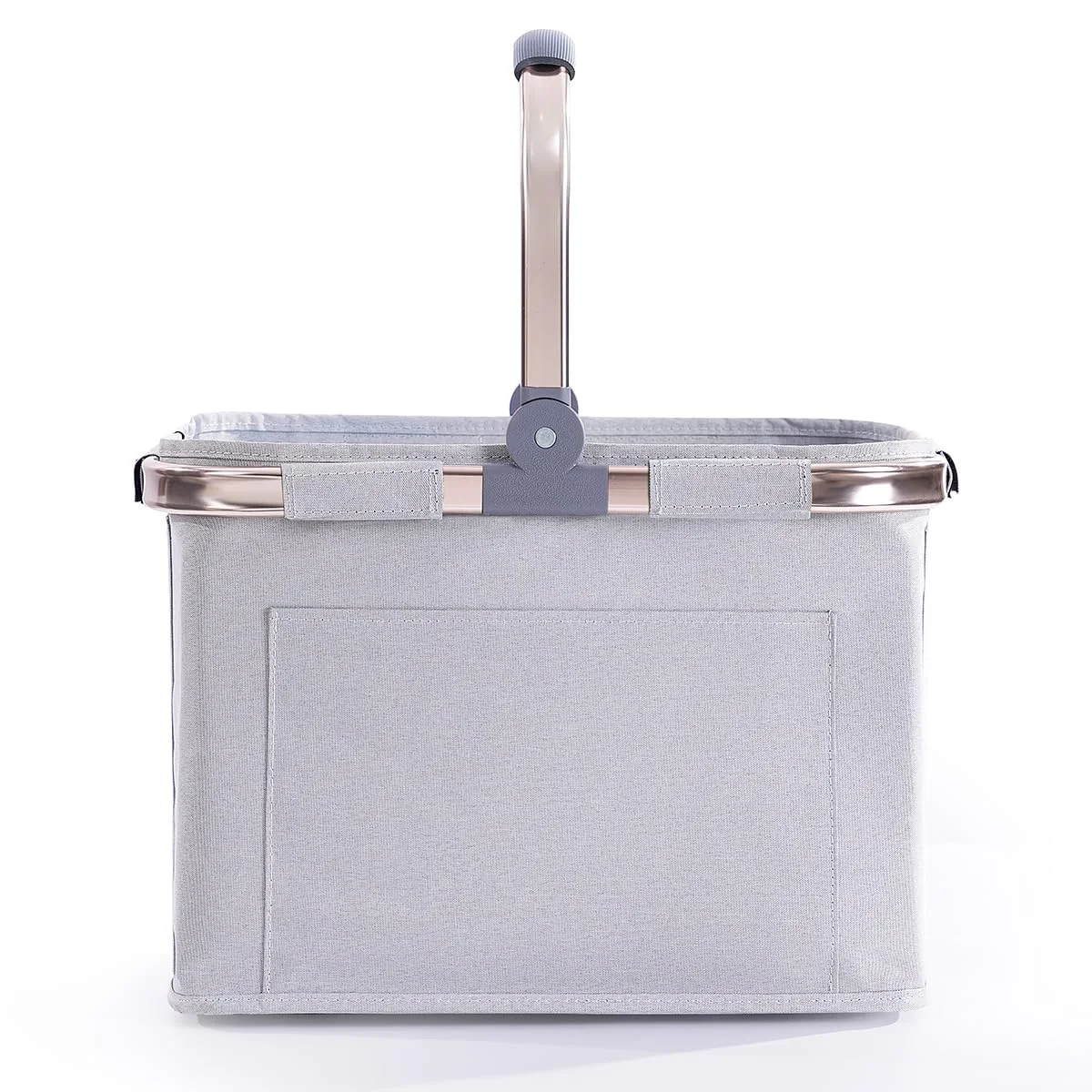 Diurwur® 30L Einkaufskorb Faltbar Tragekorb Groß Einkaufstasche Picknickkorb Klappkorb Reisetasche Praktischer Einkaufen Korb mit Gepolsterten Griffen - ideal für Reisen/Picknick/Einkaufen/Geschenk