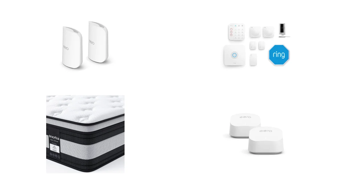 Heißeste Deals des Tages: eero Pro 7 Mesh-WLAN-Router + Ring Indoor Camera 2. Gen
