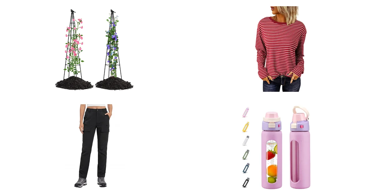 Top-Produkte des Tages: Yotoworth Gartenspalier und Dokotoo Langarmshirt am 13.05.2026