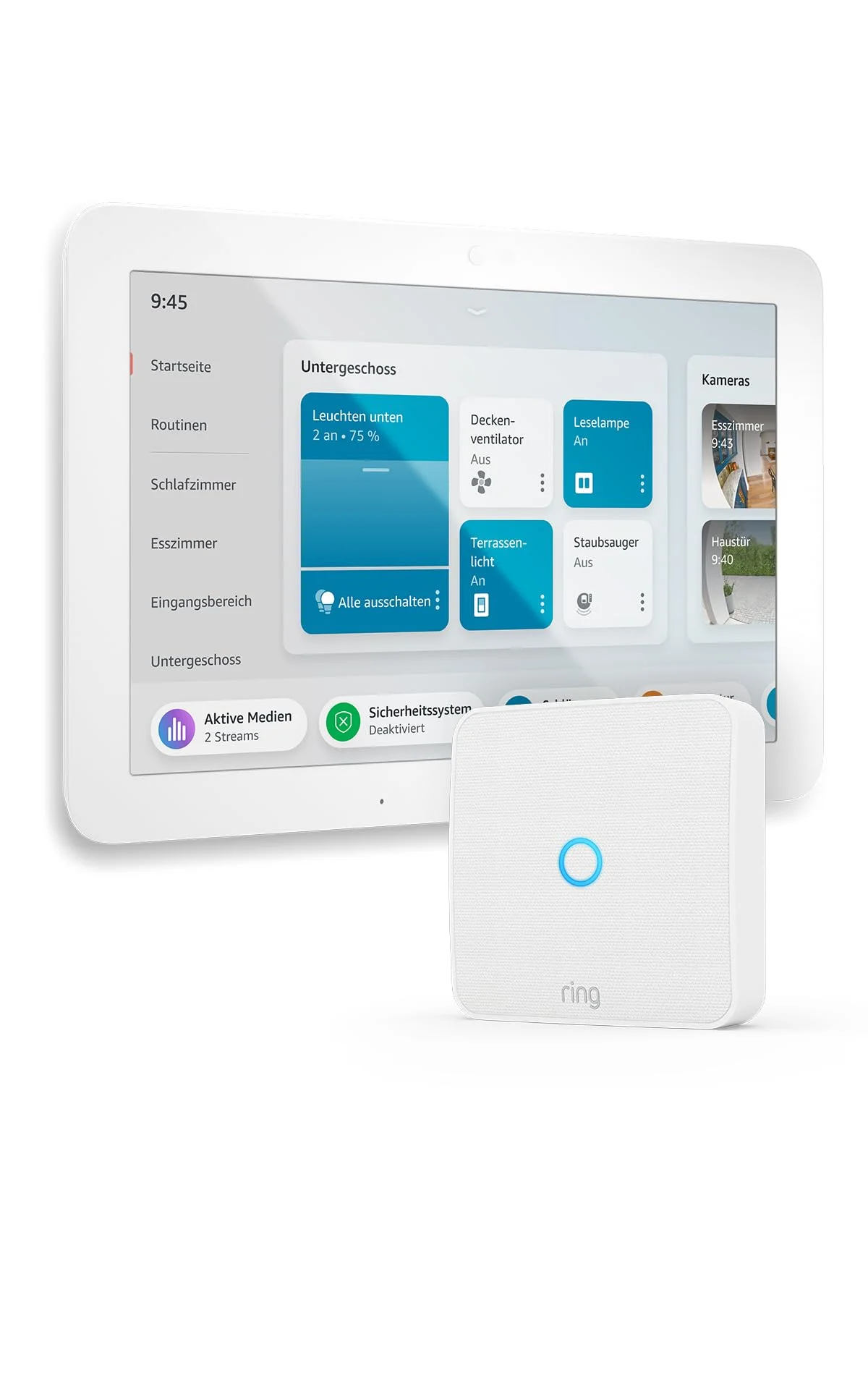 Ring Intercom Video + Echo Hub