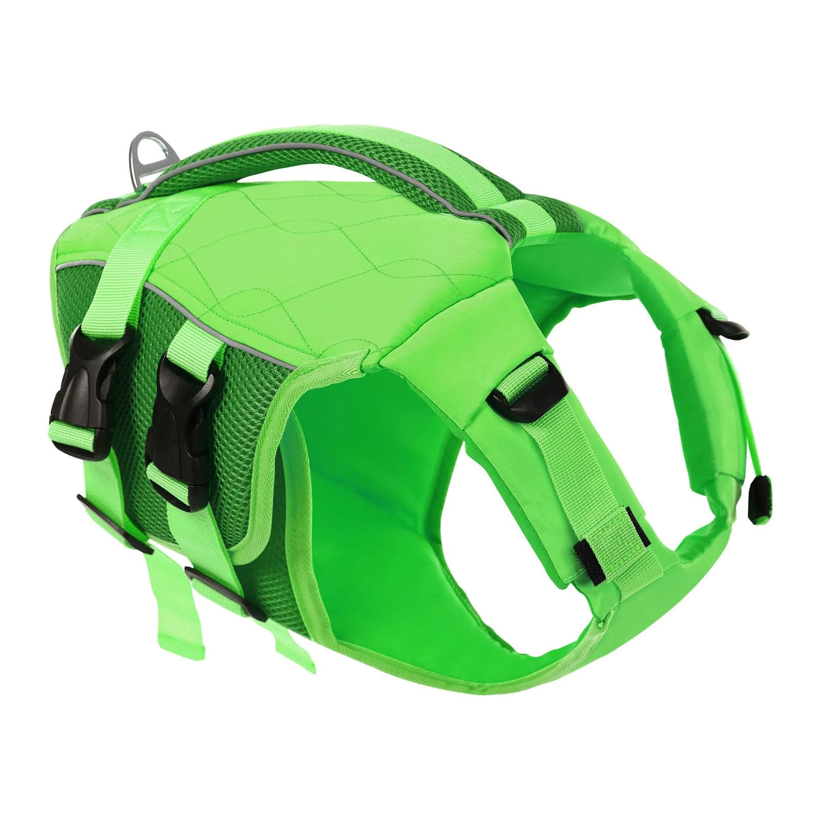 KONVINIT Schwimmweste Hund,Hundeschwimmweste,Schwimmwesten für Hunde -Dog Life Jacket für Kleine Mittel Große Hunde zum Bootfahren,Schwimmen,Surfen,Größenverstellbar mit Griff und Reflektoren
