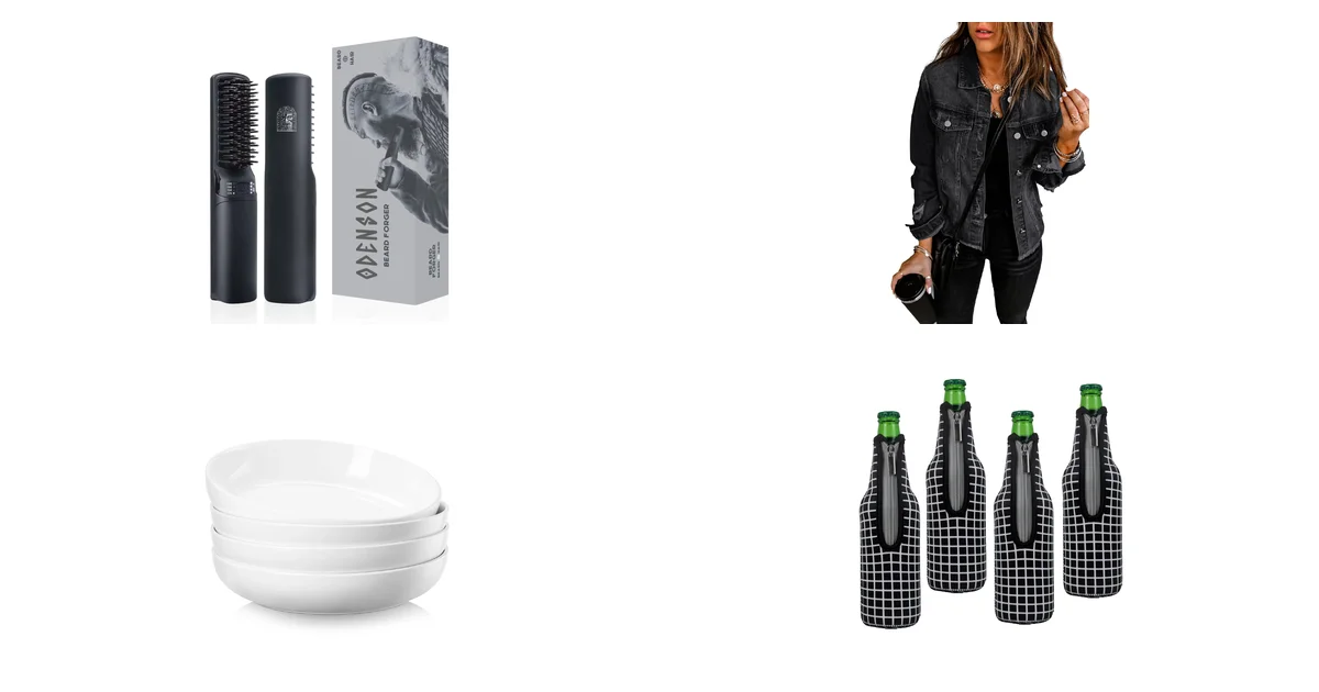 Odenson Beard Forger Bartglätter kabellos am 14.05.2026 Blitzangebot bei Amazon
