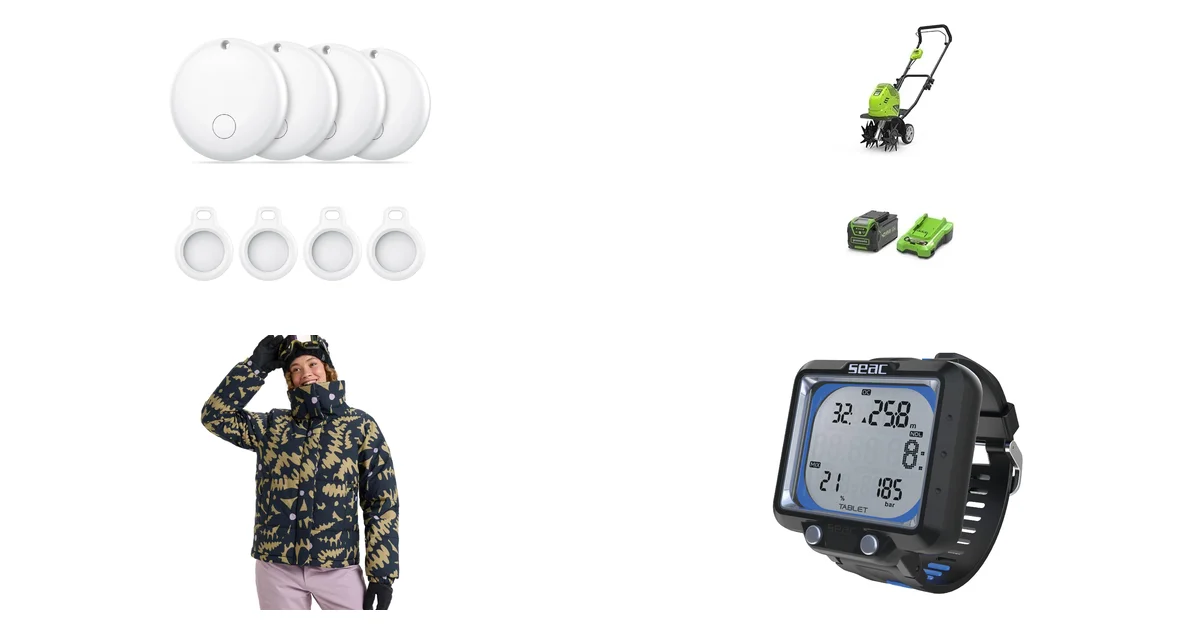 Amazon-Deals 14.05.2026: Tracker Tag Android Smart Tag & Greenworks Rasenfräse