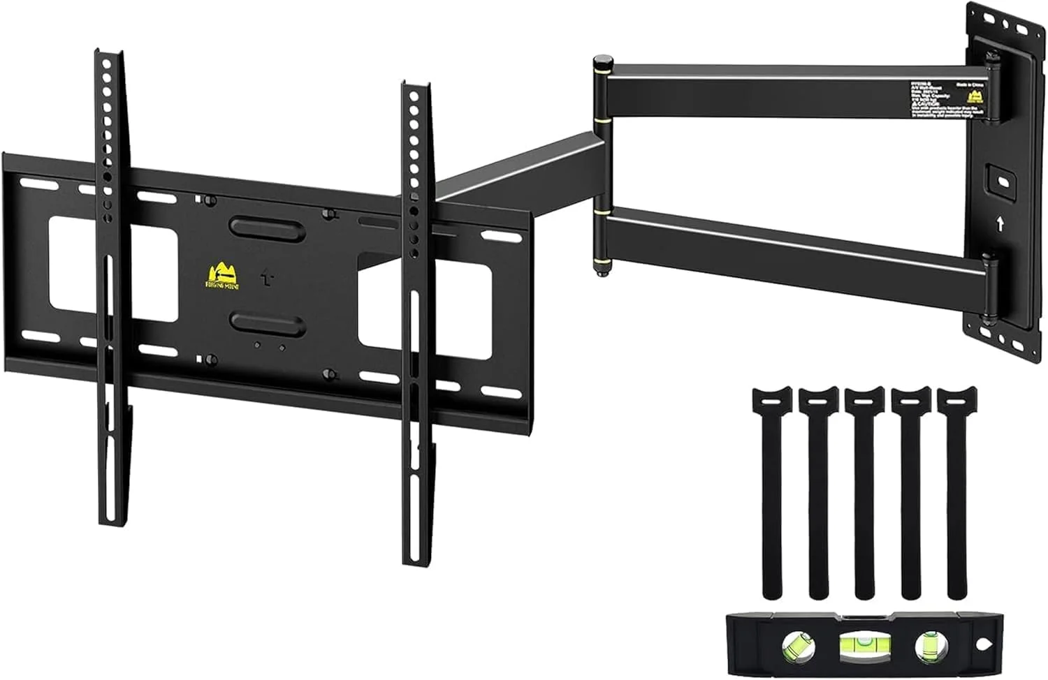 FORGING MOUNT TV Wandhalterung Langer Arm Ecke TV Halterung für 26-65 Zoll Fernseher 840mm Glatte Verlängerung Schwenkbare Neigbare TV Wandhalterung Fernseher Hält 45KG Max VESA 400x400mm
