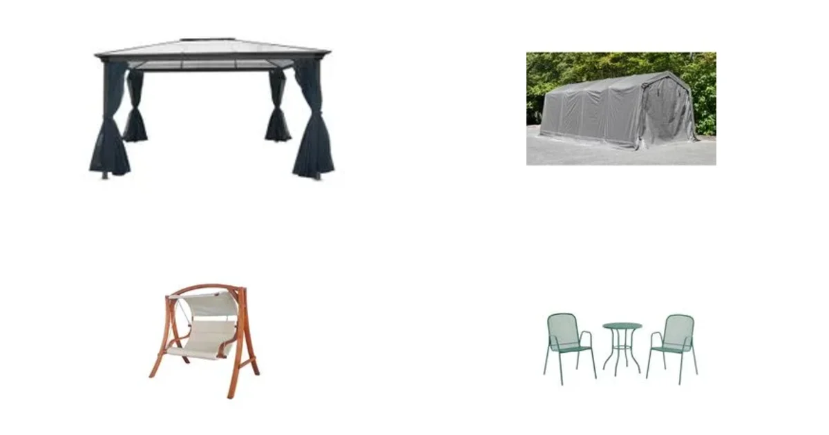Norma24.de Deals am 15.05.2026: Gartenpavillon & Autogarage stark reduziert