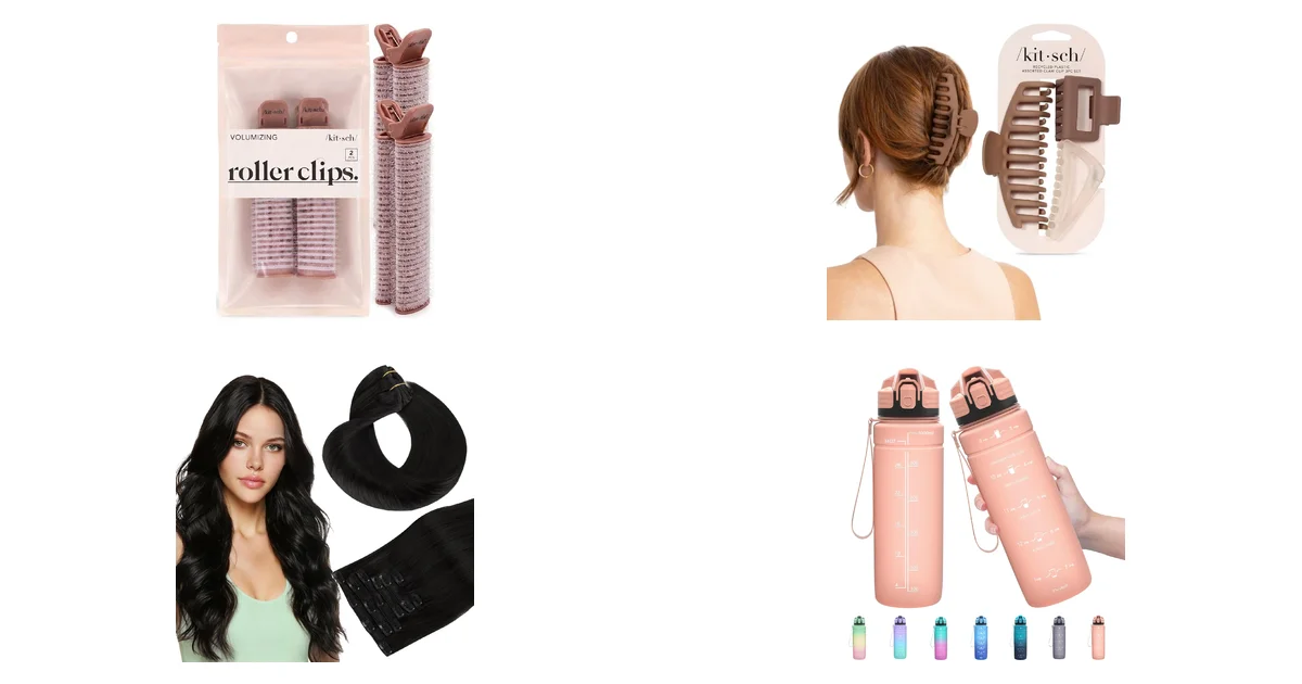 Kitsch Haarspangen für Damen im Blitzangebot bei Amazon am 15.05.2026